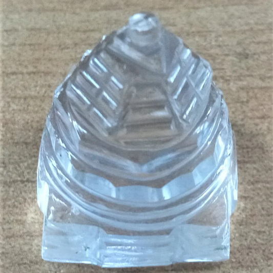 100% Pure Sphatik Sri Yantra AAA Quality 15.540 Grm ( With Lab Certificate )