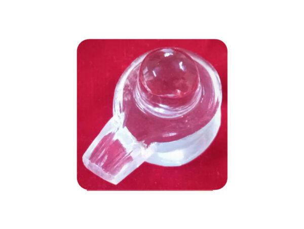 100 Percent Pure Natural Sphatik Shivling 18.970 Grm ( with Lab Certificate )