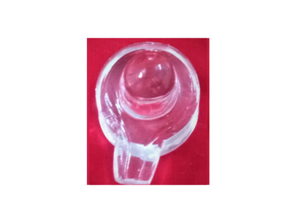 100 Percent Pure Natural Sphatik Shivling 14.200 Grm ( with Lab Certificate )