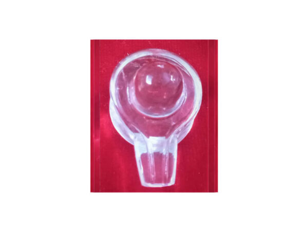 100 Percent Pure Natural Sphatik Shivling 15.725 Grm ( with Lab Certificate )