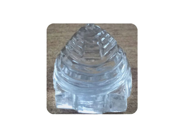 100% Pure Sphatik Sri Yantra AAA Quality 11.465 Grm ( With Lab Certificate )