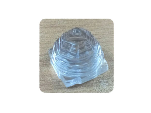 100% Pure Sphatik Sri Yantra AAA Quality 9.620 Grm ( With Lab Certificate )
