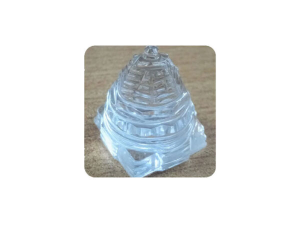 100% Pure Sphatik Sri Yantra AAA Quality 13.795 Grm ( With Lab Certificate )