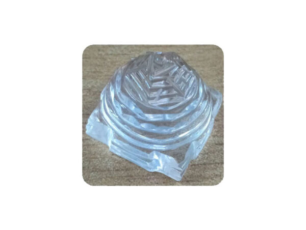 100% Pure Sphatik Sri Yantra AAA Quality 14.550 Grm ( With Lab Certificate )