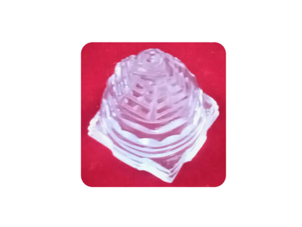 100% Pure Sphatik Sri Yantra AAA Quality 15.420 Grm ( With Lab Certificate )