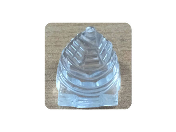 100% Pure Sphatik Sri Yantra AAA Quality 15.540 Grm ( With Lab Certificate )